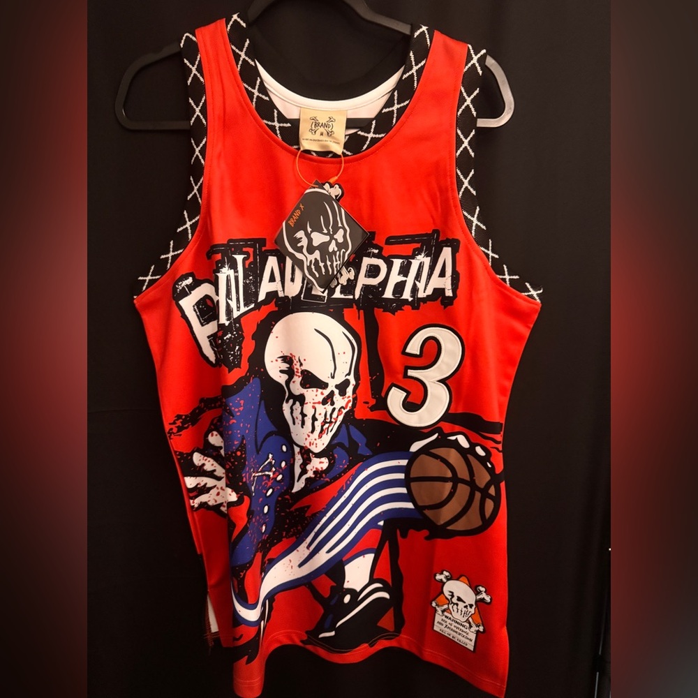 Brand X Philadelphia 76ers Allen Iverson Jersey